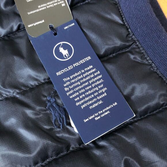 NWT Polo Ralph Lauren Performance Zip Primaloft Quilted Puffer Vest Men’s SZ SM - Picture 6 of 12